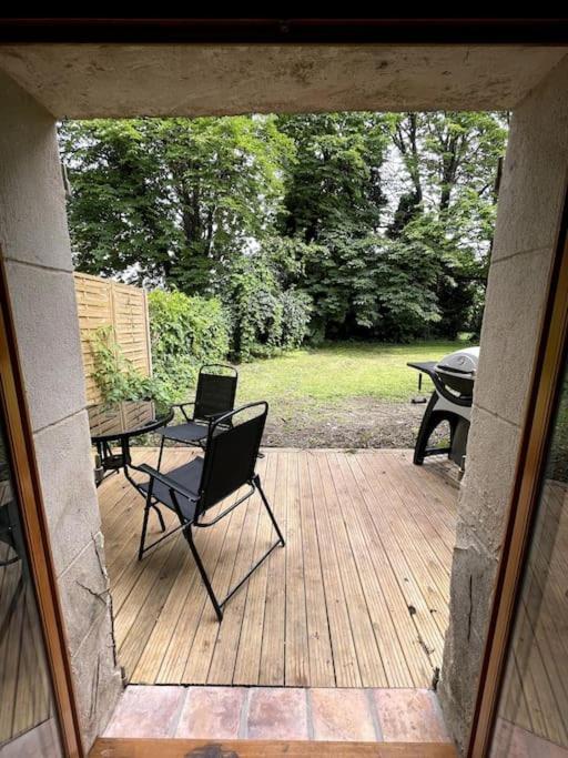 Superbe Appartement Cosy Avec Jardin Ним Экстерьер фото